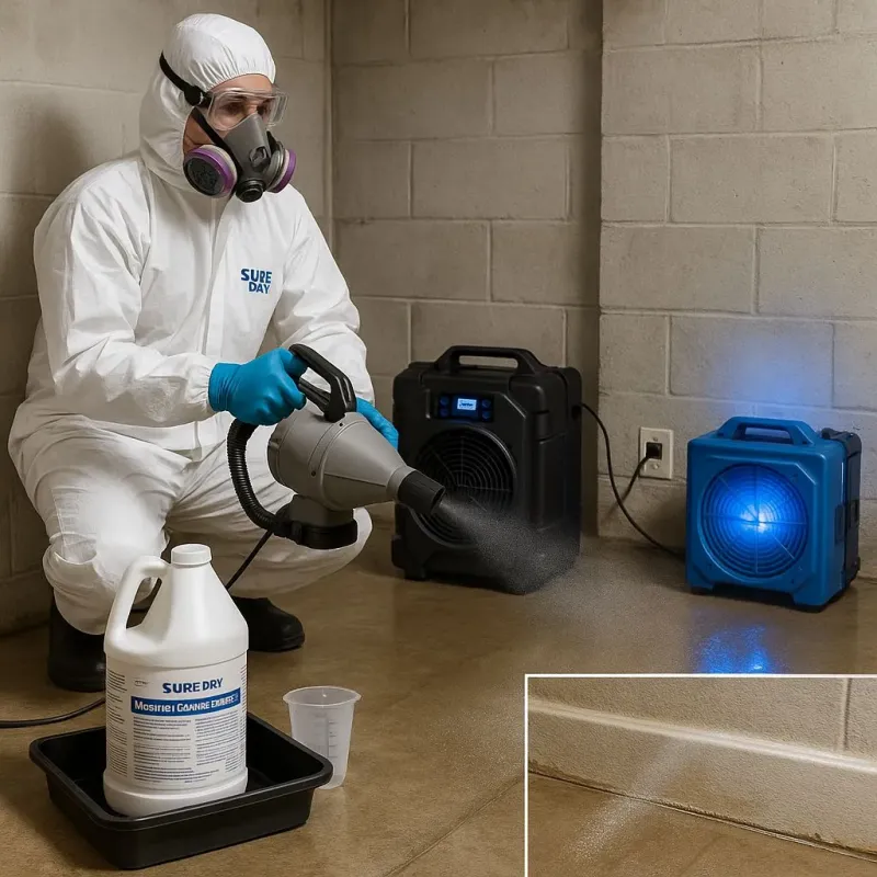Sanitization and Odor Removal process in Elizabeth, WV