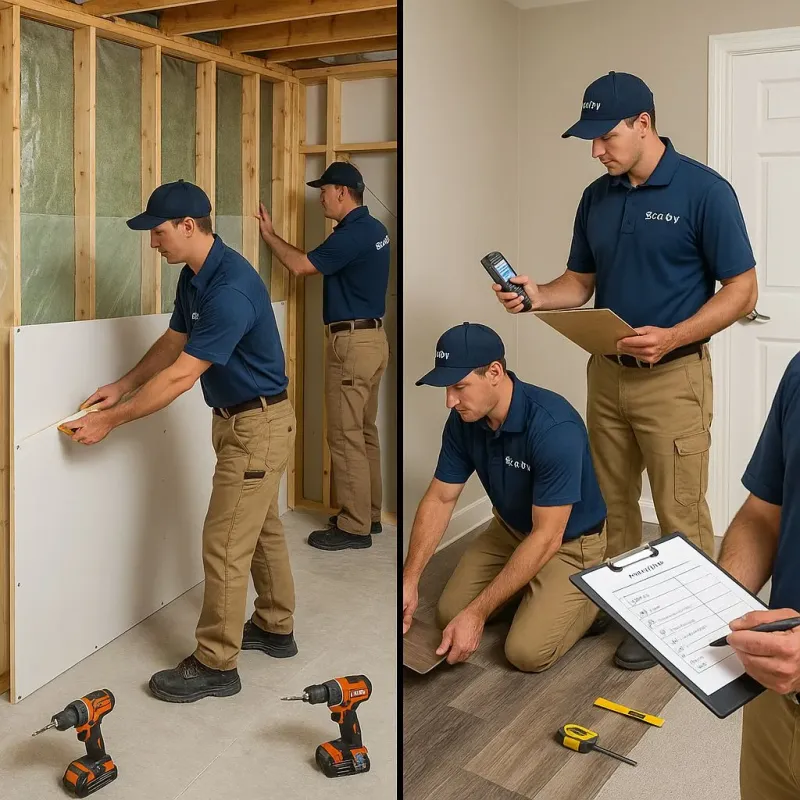 Repairs and Reconstruction process in Elizabeth, WV