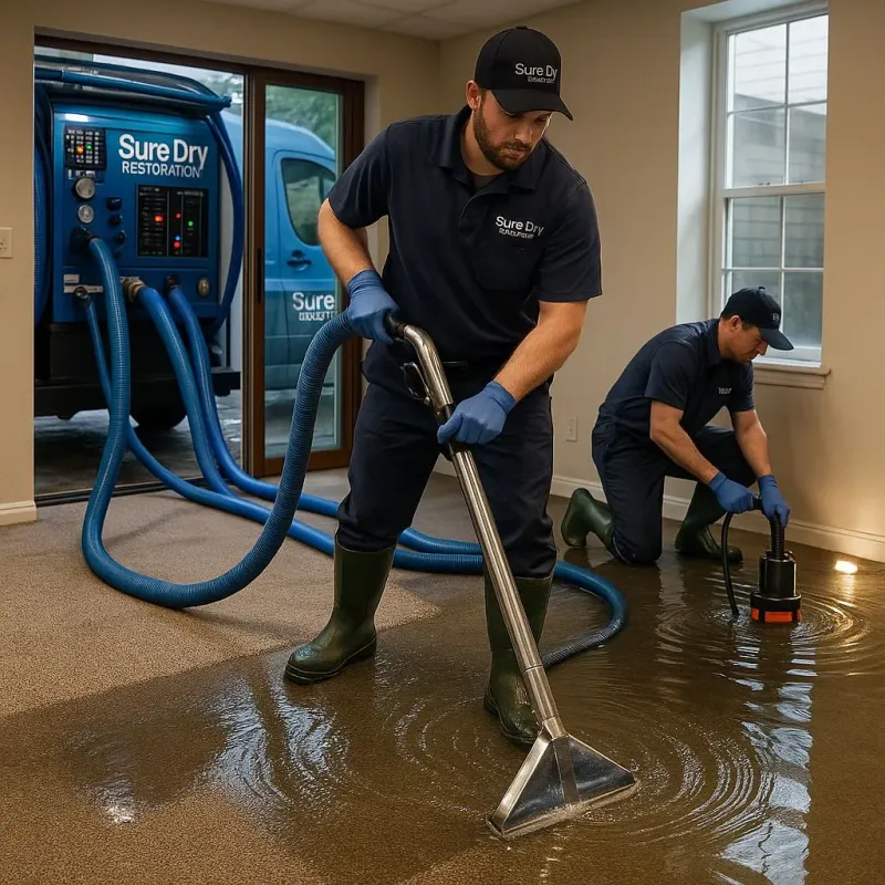 Water Extraction and Removal process in Elizabeth, WV